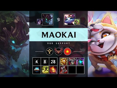 Maokai Support vs Yuumi - VN Grandmaster Patch 25.14