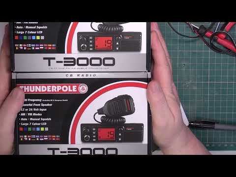 Thunderpole T3000 CE-MultiNorm double service - New gifted CB radios