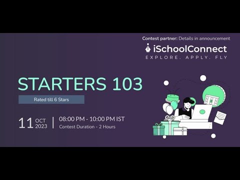 Sunday Brunch Codechef Solution Starter 103 Contest Solution Codechefsolution Pythonprogramming