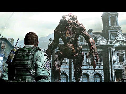 Resident Evil 6 - Ogroman Boss Fight (4K 60FPS)