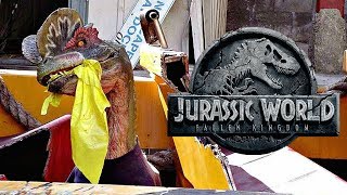 Why The Dilophosaurus Scene Was Cut From Jurassic World: Fallen Kingdom