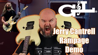 Video thumbnail for G&L Jerry Cantrell Signature Rampage Demo by Mike Loves Guitars