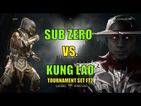 SUB ZERO VS KUNG LAO - TOURNAMENT SET FT2 - 【Mortal Kombat 11】
