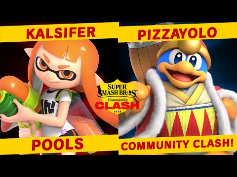Kalsifer(Inkling) vs Pizzayolo(King DeDeDe) - Pools - Community Clash!