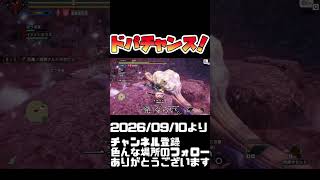 ドパチャンス！をありがとう。 モンハンライズサンブレイク #shorts 音楽：魔王魂 様