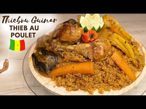 Senegalese Tbu Ginard with Chicken and Rice