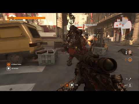 Wolfenstein Youngblood - Riverside: Reach The Catacombs: Collectibles,  Panzerhund, Guards (2019)