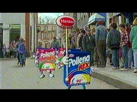 Pollena Rex - reklama proszku do prania, lata 90.