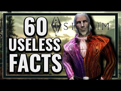 60 Useless BUT Interesting Facts in Skyrim