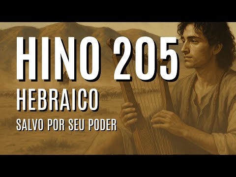 Hino 205 (CCB) Hebraico - Salvo por Seu Poder