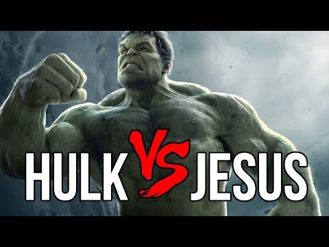 Imitating the Incredible Hulk in comparison to Jesus Christ