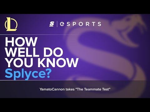 YamatoCannon in the Teammate Test: How Well Do You Know Splyce?