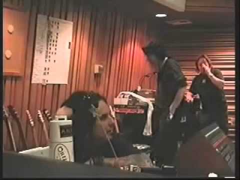 Nikki Sixx & James Michael discussing a part of the song Dragstrip Superstar