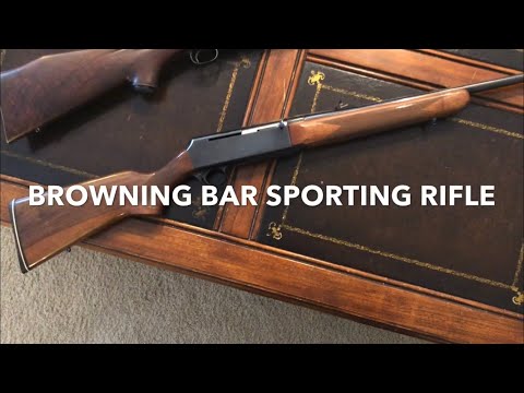 Browning BAR type II. 300 Win. mag. review.