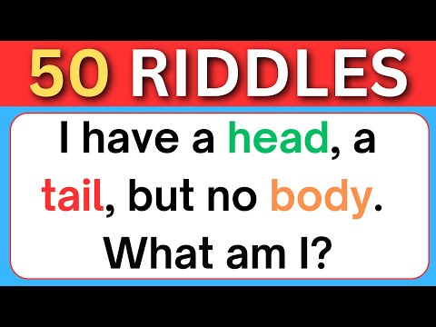 🔥 50 Mind-Blowing Riddles That Will Twist Your Brain! 🤯 Only 1% Can Solve Them!
