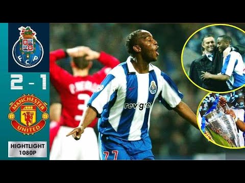 Porto 2 x 1 Manchester United (Mourinho win Sir Alex)  ●UCL 2003/2004 Extended Goals & Highlights