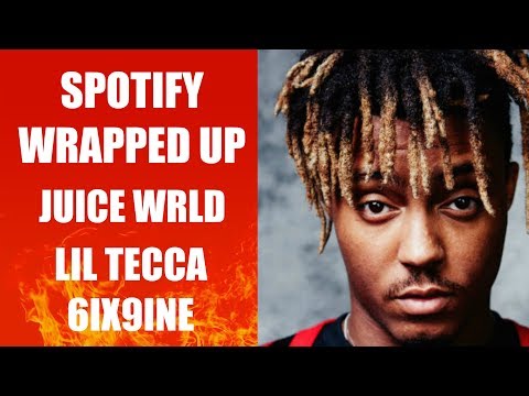 Spotify Wrapped Up 2019 - Juice WRLD, Lil Tecca, 6ix 9ine