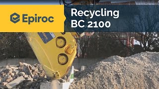 Дробильный ковш Epiroc BC2100
