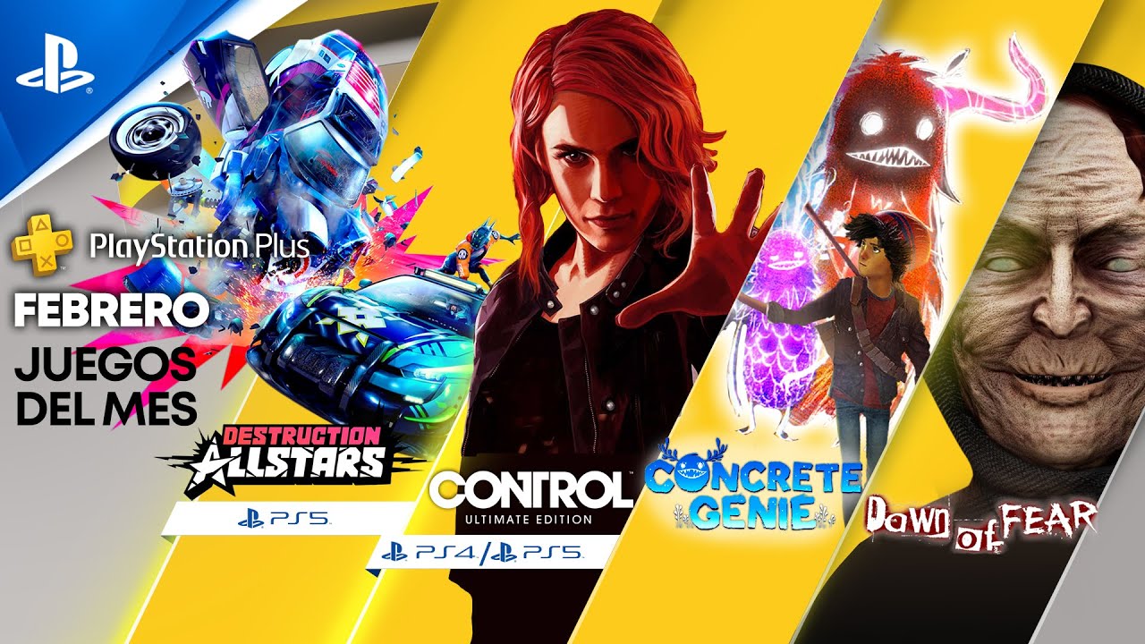 Destruction AllStars, Control: Ultimate Edition y Concrete Genie son tus juegos de PlayStation Plus para febrero