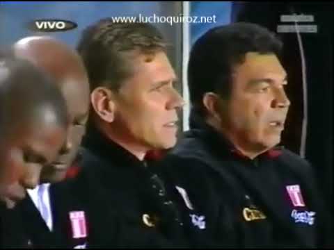 Eliminatorias Mundial 2006: Peru 4-1 Paraguay (06/09/2003). Narración en español.