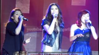 Sarah Geronimo, KZ, Yeng Constantino - Ironic / You Oughta Know [Alanis Morissette] OFFCAM (02Dec12)