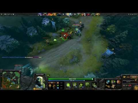 Dota 2 - Earth Spirit saves Shadow Demon