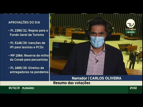 Plenário - Resumo do dia - Veja como foi - 01/12/2021