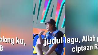 Download lagu Biarkan Allah yang menolong ku # Ciptaan Rus-B mp3