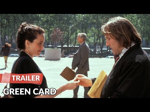 Green Card (1990) Trailer | Gérard Depardieu | Andie MacDowell