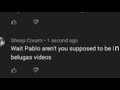 If Pablo try to mute someone on youtube.