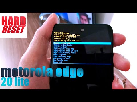 Hard Reset, Smartphone Motorola, Edge 20 Lite (XT2139-2)