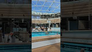 Never seen anything like this on a cruise #pandocruises #cruisevlog #skydom