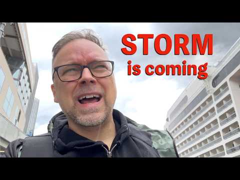 Kreuzfahrt in einen gewaltigen Sturm auf der Nordsee – Hamburg nach Rotterdam mit der MSC Poesia