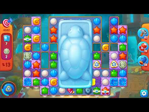 Fishdom Challenge level 4592 🐠 Playrix HD