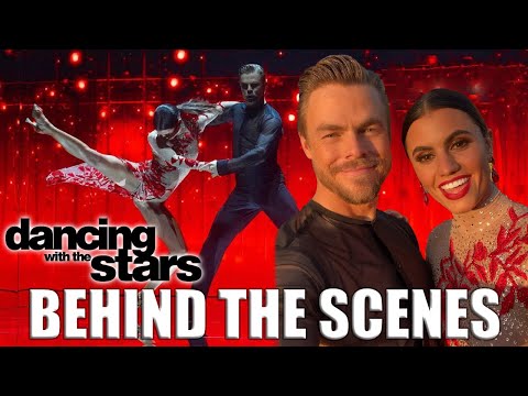 BEHIND THE SCENES of our DWTS Performance - Derek Hough and Hayley Erbert's Dayley Life