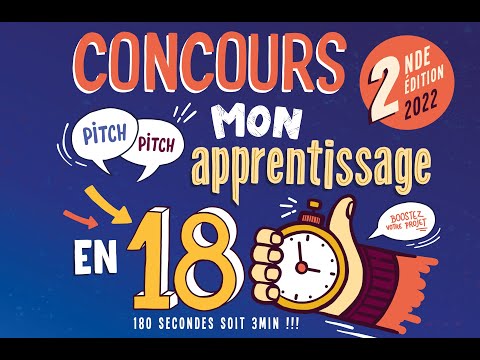 Finale de la 2ème édition du concours "Mon apprentissage en 180 secondes"