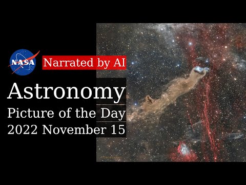 APOD: 2022-11-15 - Wolf's Cave Nebula (Narrated by Amy)