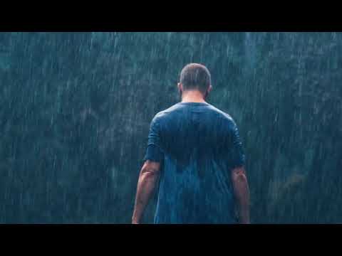 Man walking in the rain - no Copyright