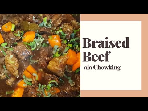 Braised Beef ala Chowking | Lutong Bahay | Easy Recipe