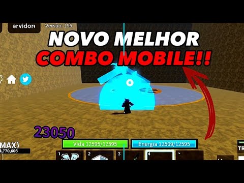 Melhor COMBO para MOBILES Caçar Bounty no BLOX FRUITS ATUALMENTE!!