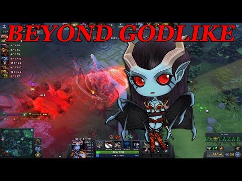 Dota 2 - Queen of Pain BEYOND GODLIKE | FULL GAMEPLAY