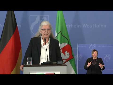 Presse-Briefing mit Ministerin Pfeiffer-Poensgen zur aktuellen Lage an Hochschulen, 12.05.2020.