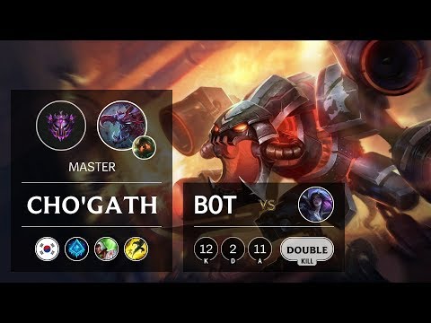 Cho'Gath Bot vs Kai'Sa - KR Master Patch 9.21