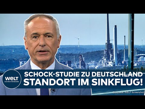 Video Thumbnail: DEUTSCHLAND: Standort-Absturz! Wettbewerbsfähigkeit sinkt stark - Studie schlägt Alarm