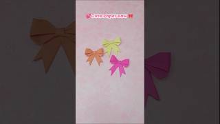 Download lagu How to make cute bow🎀😍 #paperbow #craft #diy  #aquickartandcraft mp3