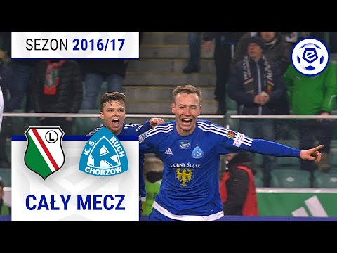 (2/2) Legia Warszawa - Ruch Chorzów | CAŁY MECZ | Ekstraklasa 2016/17 | 22. Kolejka