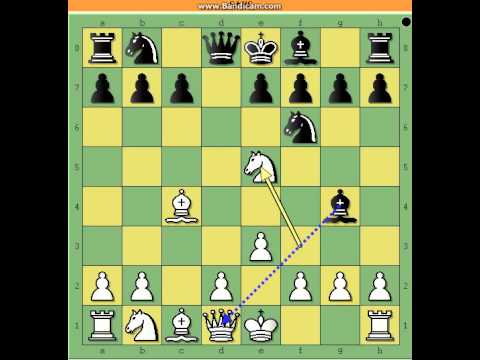 Greške i zamke naravno i trikovi u šahu - DEUTSCH vs KONI - Retijevo otvaranje # 276