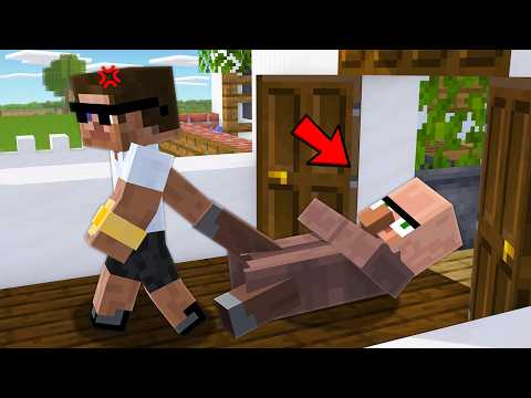 I Kick Out Doorbin from My House in Minecraft...