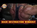 Back Destruction Milos Style Workout - Road To Arnold Classic 2018 Prep - Episode 4