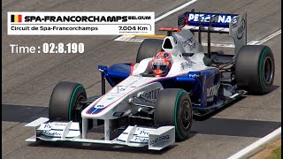 BMW Sauber F1.09 - Spa Francorchamps - Assetto Corsa Mods